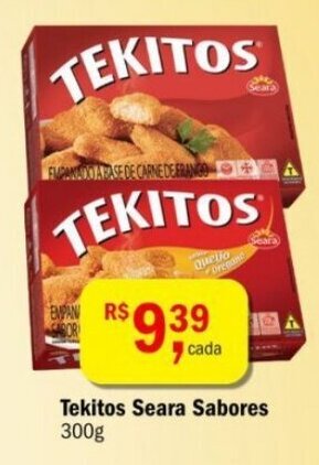Ultrabox Tekitos Seara Sabores 300g oferta