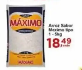 Rossi Supermercado Arroz Sabor Maximo Tipo 1 5kg oferta