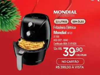 Zenir Fritadeira elétrica mondial oferta