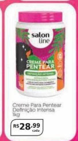 Drogarias Tamoio Creme para pentear definição intensa oferta