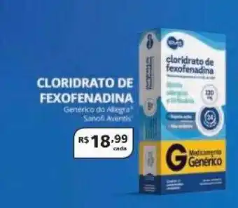 Drogarias Tamoio Cloridrato de fexofenadina oferta