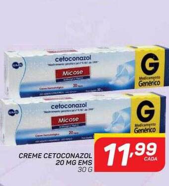 GBarbosa Creme cetoconazol 20 mg ems oferta