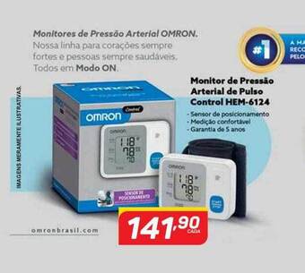 GBarbosa Monitor de pressão arterial de pulso control hem-6124 oferta