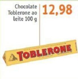 Sonda Chocolate Toblerone ao leite 100g oferta