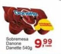 Rossi Supermercado Sobremesa Danone Danette 540g oferta