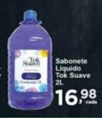 Rossi Supermercado Sabonete Liquido Tok Suave 2L oferta