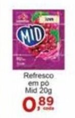 Rossi Supermercado Refresco em po Mid 20g oferta