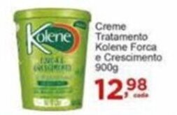 Rossi Supermercado Creme Tratamento Kolene Forca e Crescimento 900g oferta