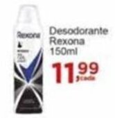 Rossi Supermercado Desodorante Rexona 150ml oferta