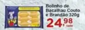 Rossi Supermercado Bolinho de Bacalhau Couto e Brandao 320g oferta