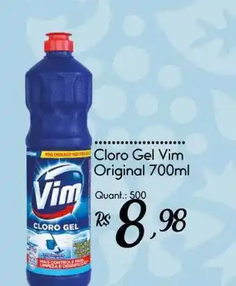 Giassi Supermercados Cloro Gel Vim Original 700ml oferta