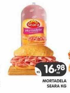 Supermercados Real Mortadela seara oferta