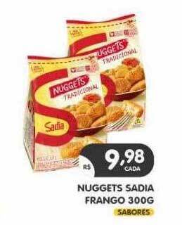 Supermercados Real Nuggets sadia frango oferta