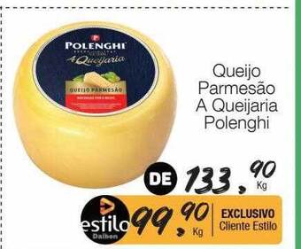 Supermercado Dalben Queijo parmesão a queijaria polenghi oferta