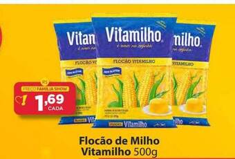 Super Show Flocão de milho vitamilho oferta