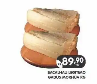 Supermercados Real Bacalhau legitimo gadus morhua oferta
