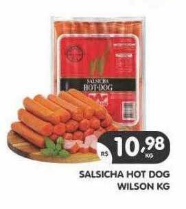 Supermercados Real Salsicha hot dog wilson oferta
