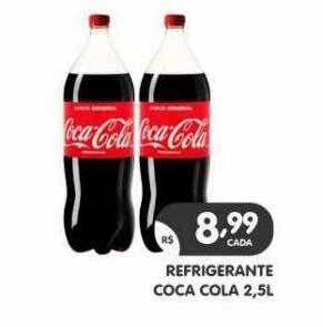 Supermercados Real Refrigerante coca cola oferta