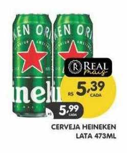 Cerveja heineken lata