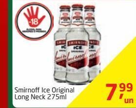 Tenda Atacado Smirnoff ice original long neck 275ml oferta