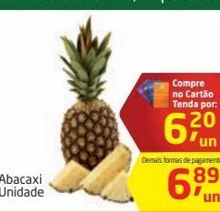Tenda Atacado Abacaxi unidade oferta