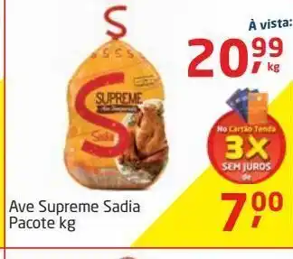 Tenda Atacado Ave supreme sadia oferta