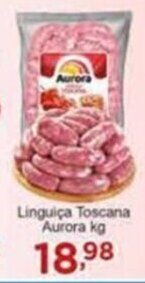 Rossi Supermercado Linguica Toscana Aurora 1kg oferta