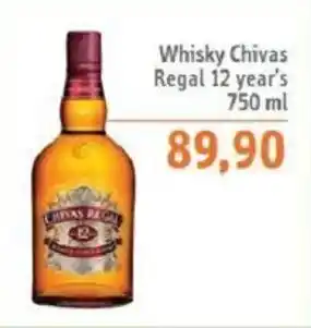 Whisky Chivas Regal 12 Anos 750ml