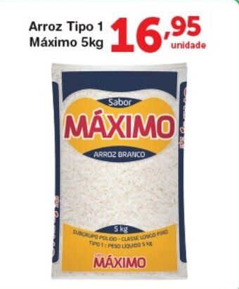 Roldão Arroz Tipo 1 Maximo 5kg oferta