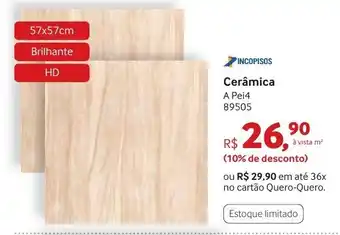 Quero Quero Ceramica 57x57cm oferta