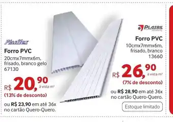 Quero Quero Forro PVC 20cmx7mmx6m oferta