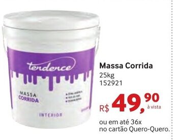 Quero Quero Massa Corrida 25kg oferta