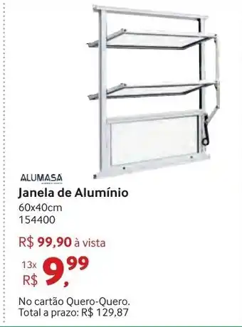Quero Quero Janela de Aluminio 60x40cm oferta