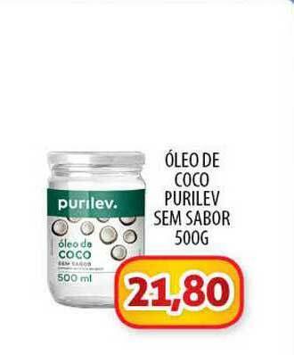 San Michel Supermercados óleo De Coco Purilev Sem Sabor 500g oferta