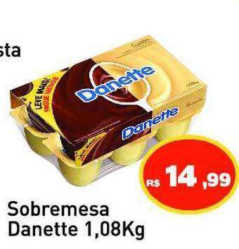 Tonin Superatacado Sobremeda Danette 1.08kg oferta