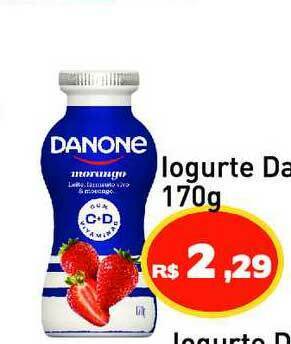 Tonin Superatacado Iogurte Danone 170g oferta
