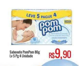Mart Minas Sabonete Pompom Lv5 Pg4 oferta