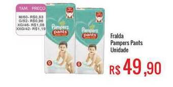Mart Minas Fralda Pampers Pants oferta