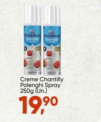 Creme Chantilly Polenghi Spray 250g