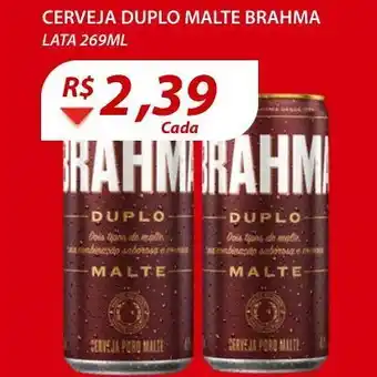 Assaí Atacadista Cerveja duplo malte brahma oferta
