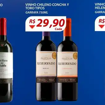 Assaí Atacadista Vinho chileno oferta