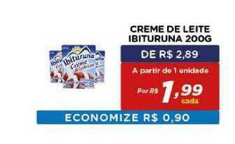 Creme De Leite Ibituruna 200g