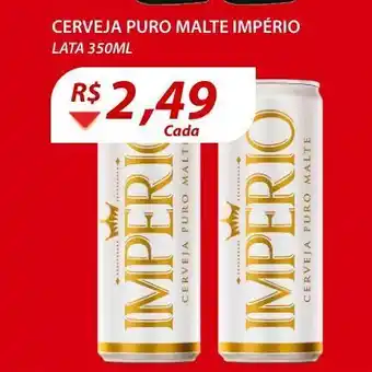 Assaí Atacadista Cerveja puro malte império oferta