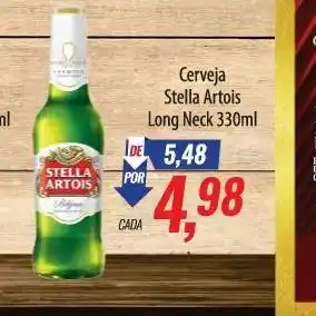 Supermercados BH Cerveja stella artois oferta