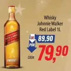 Supermercados BH Whisky johnnie walker oferta