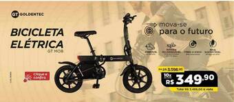 Ibyte Bicilceta Elétrica Goldentec oferta