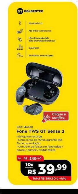 Ibyte Fone Tws Gt Sense 2 oferta
