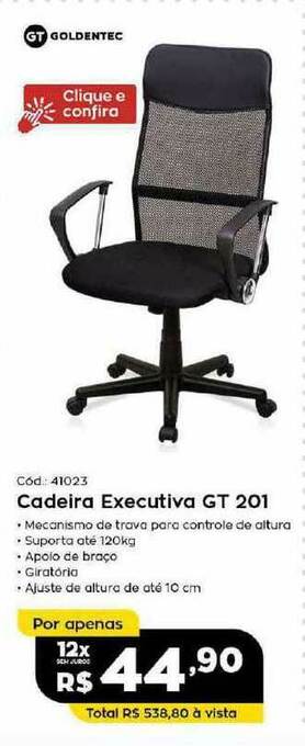 Ibyte Cadeira Executiva Gt 201 oferta