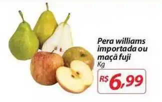 Pera Williams Importada Ou Maçã Fuji 1kg