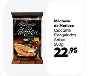 Milanesa De Merluza Crocante Congelados Artico 500g